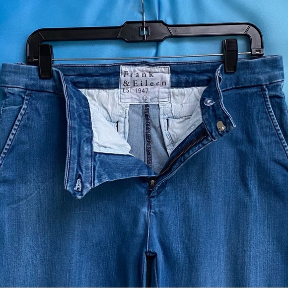 Frank & Eileen WICKLOW The Italian Chino DENIM 1977 Wash Size: 12 DENIM - Picture 6 of 15